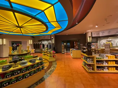 Shop interior at Warner Bros. World Abu Dhabi